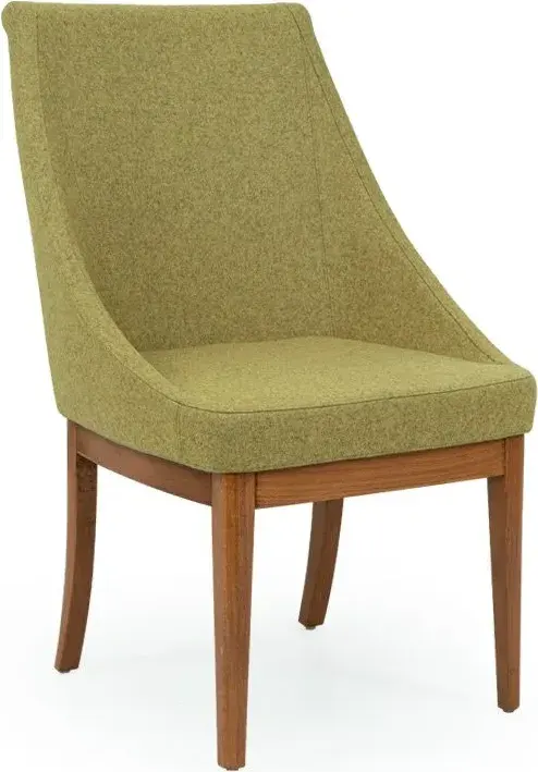 Shell Chairs with Wooden Base