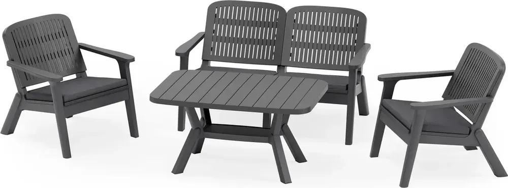 Silva II Two-Seater Sofa Set