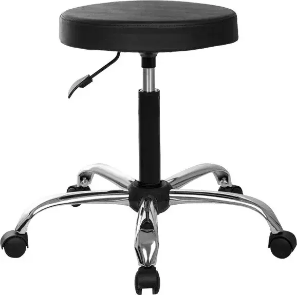 Tabure Backless Chrome Base Stools