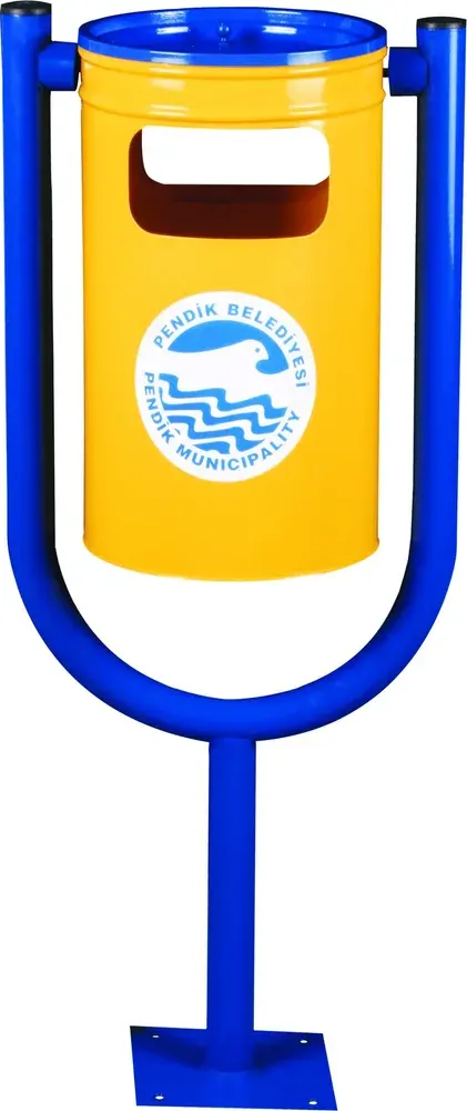 U Tipi Dış Mekan Çöp Kovası