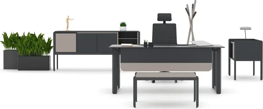 Zelve Executive Desk Set