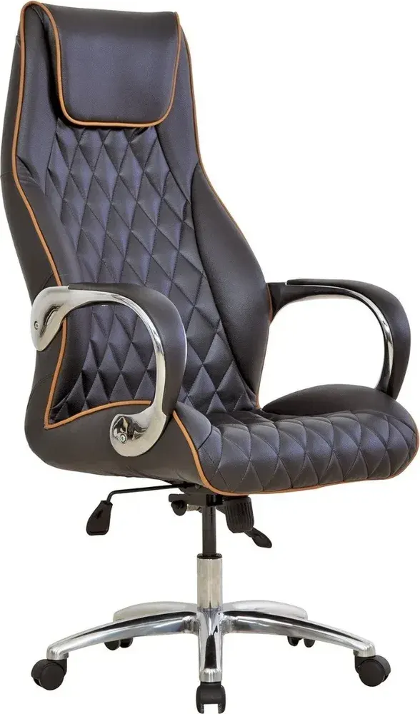 Ares Plus Aluminum Arm Aluminum Base Patterned Executive Chairs