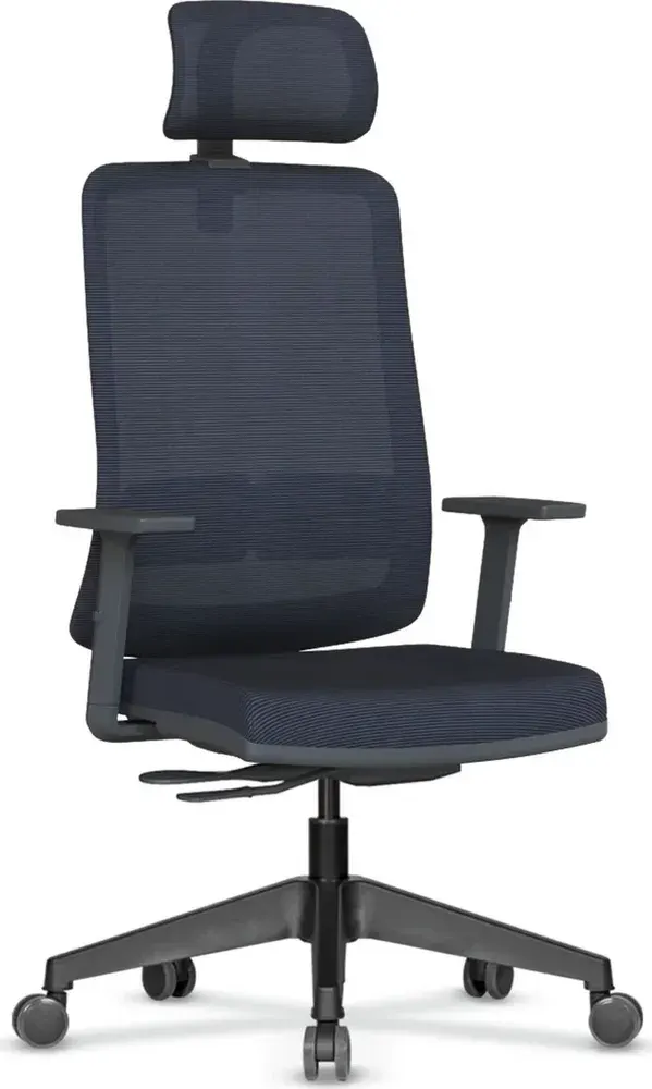 Greta Plastic-Arm Plastic-Base Mesh Chairs