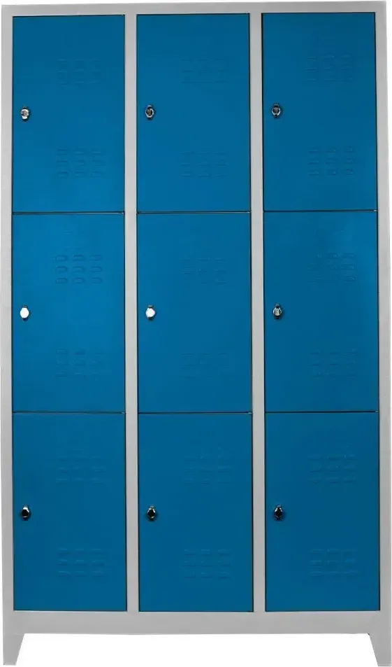 Dulap Vestiar Standard cu 9 Compartimente