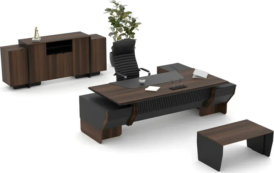 King Executive Desk Set