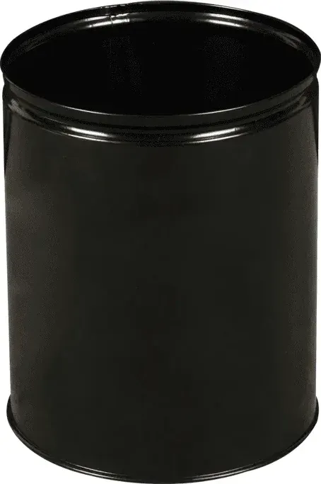 Küçük Kolon Çöp Kutusu Boyalı