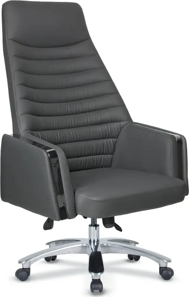 Ravel Chrome-Armed Aluminum-Legged Executive Chairs