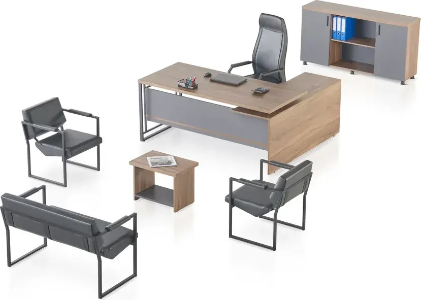 180 cm Step Workstation Set Venezia