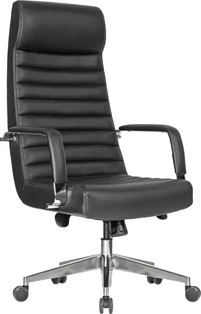 Rosetta Chrome-Armed Aluminum-Legged Executive Chairs
