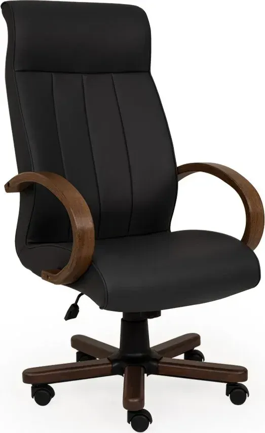 Safir Executive Chairs with Wooden Base