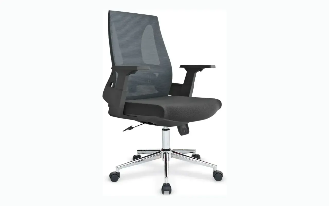 Ergonomik ofis koltuğu — fileli sırt destekli çalışan verimliliği koltuğu