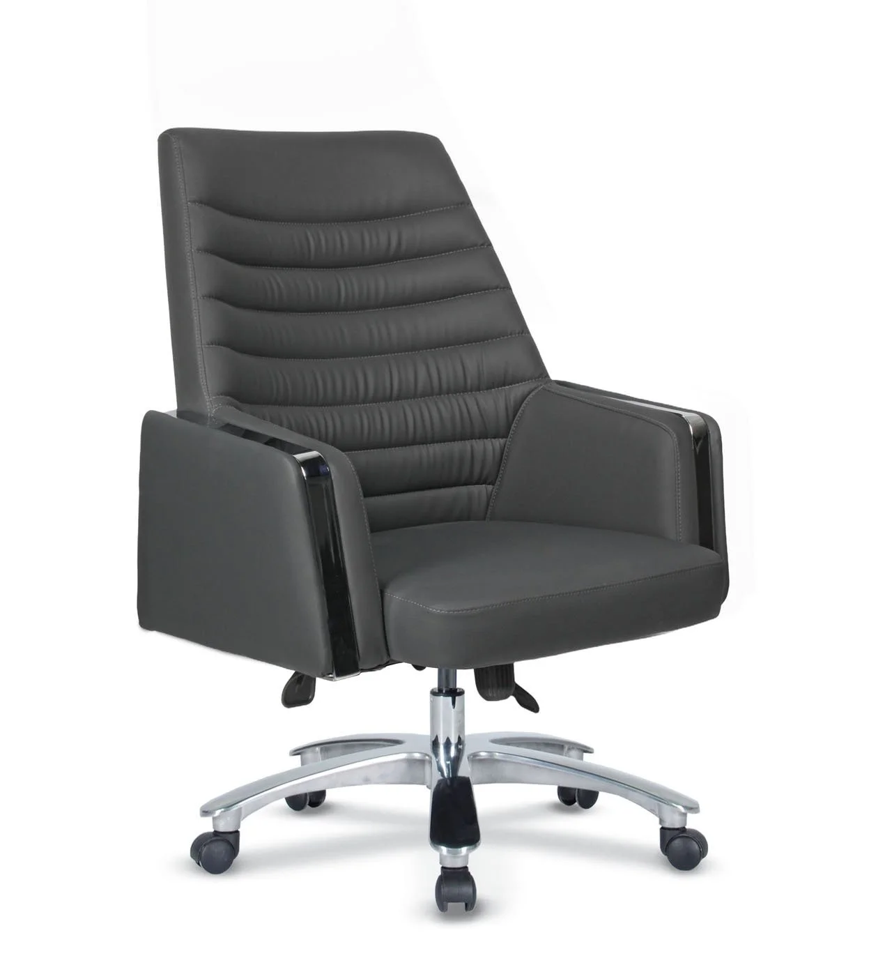 Ravel Chrome-Armed Aluminum-Legged Task Chairs