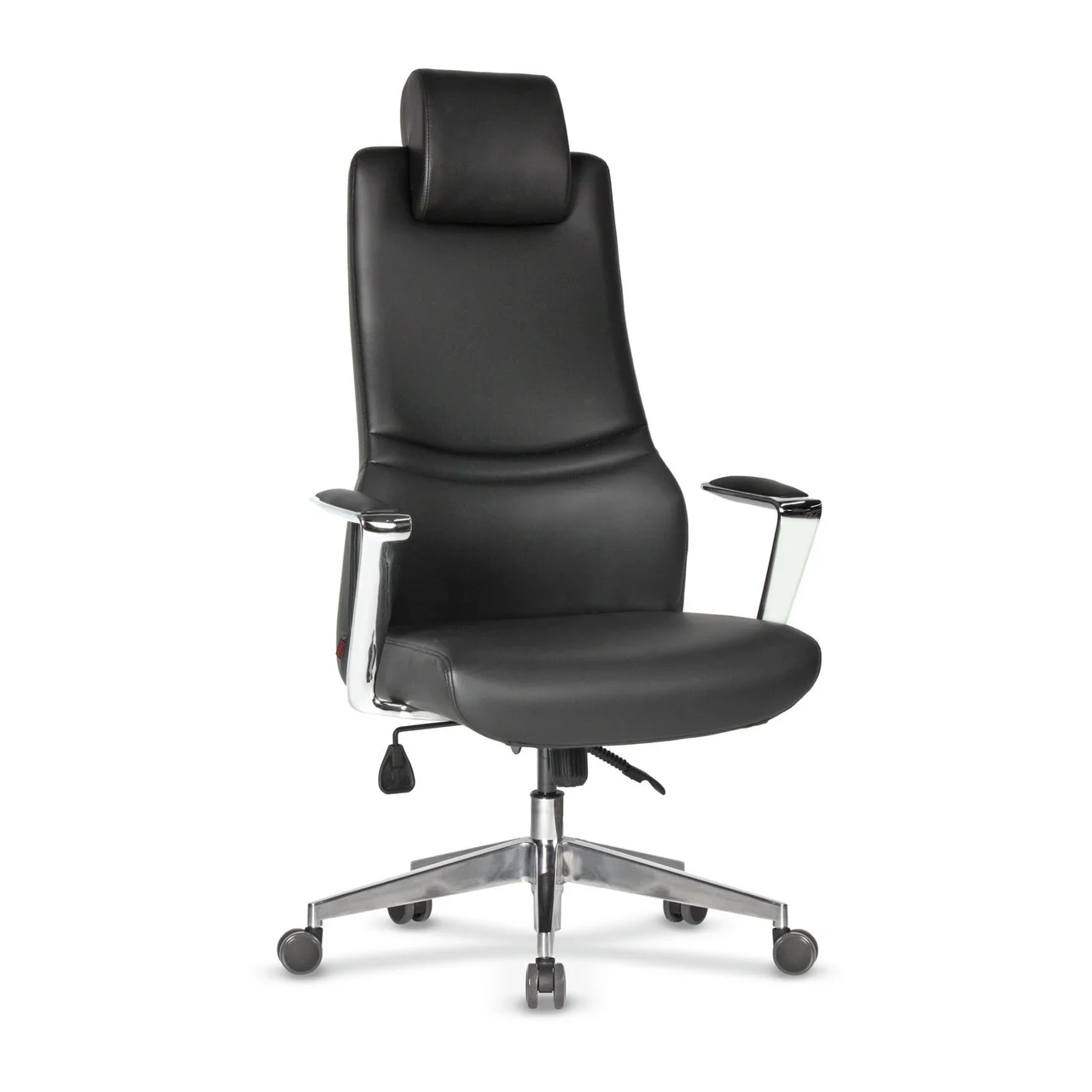 Manila Chrome-Arm Aluminum-Base Executive Chairs