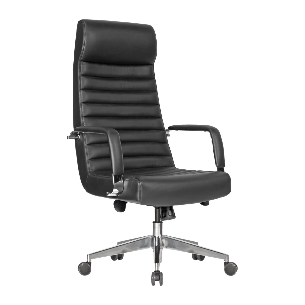 Rosetta Chrome-Armed Aluminum-Legged Executive Chairs