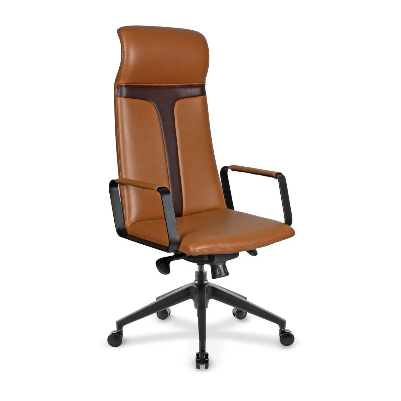Slim Plastic-Base Executive Chairs