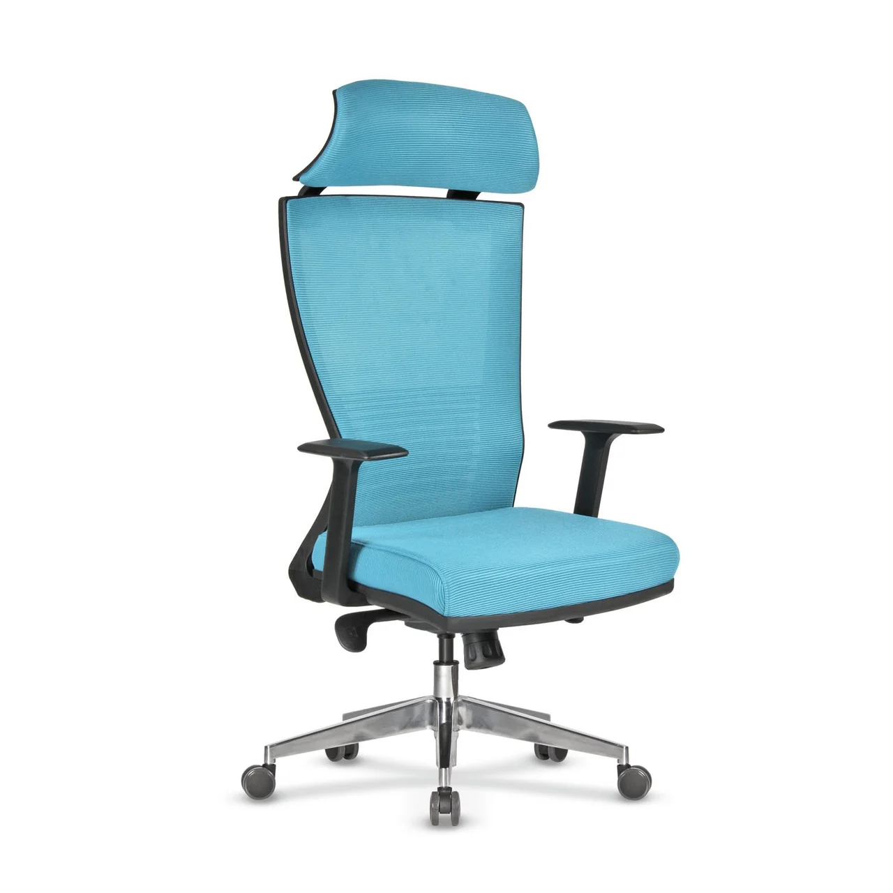 Tiffany Plastic Arm Aluminum Base Mesh Executive Chairs