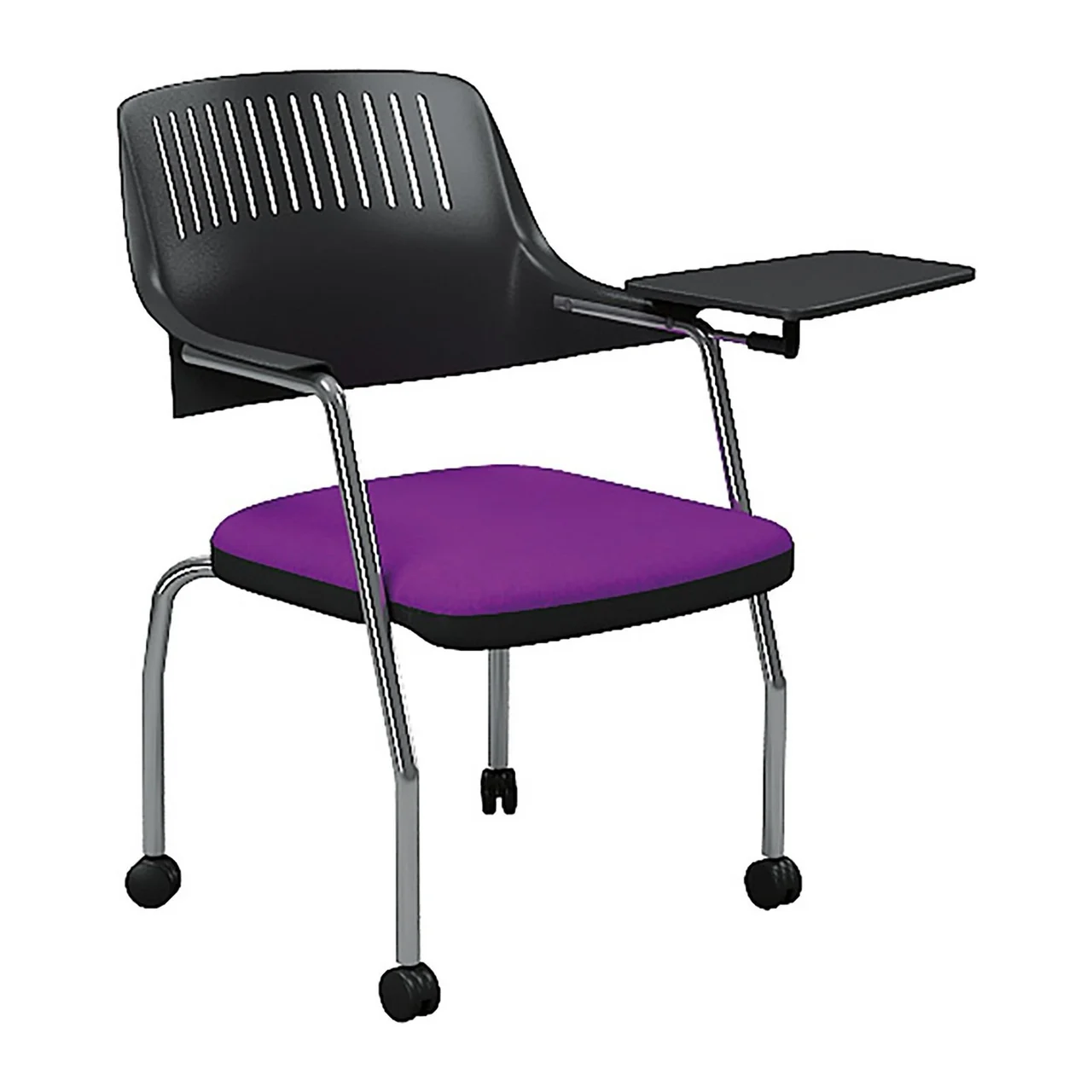 Paloma Writing Tablet Aluminum-Legged Project Chairs