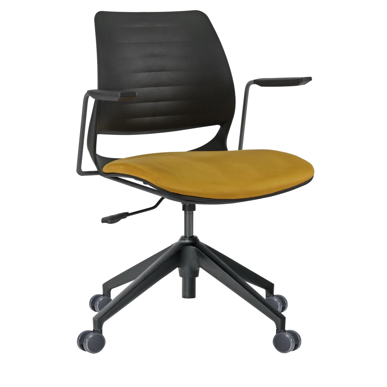 Polo Painted-Arm Plastic-Legged Upholstered Project Chairs