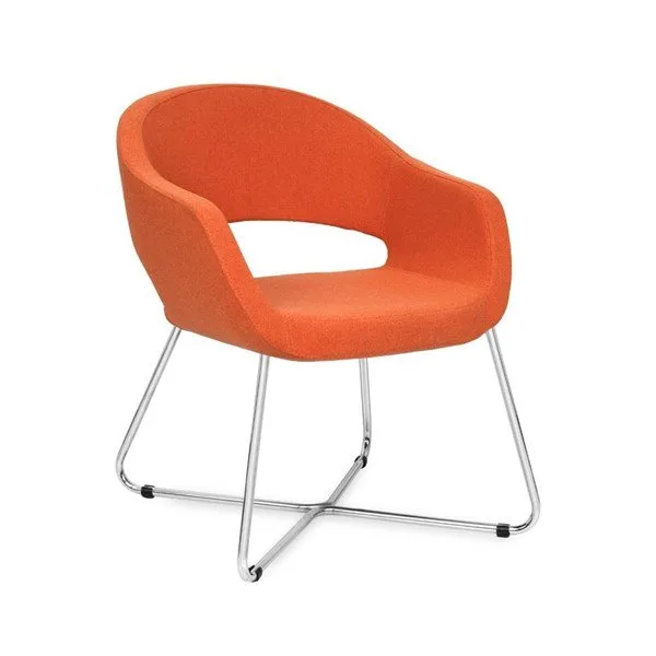 Moon Metal-Leg Chairs