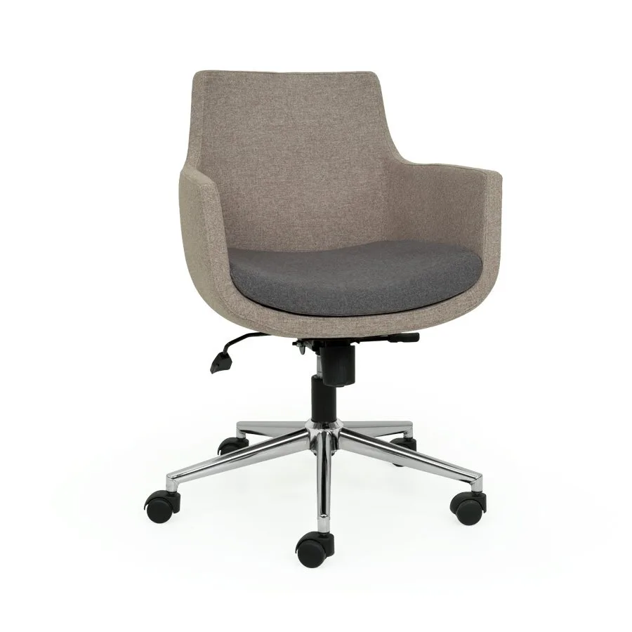 Pablo Chrome-Legged Task Chairs