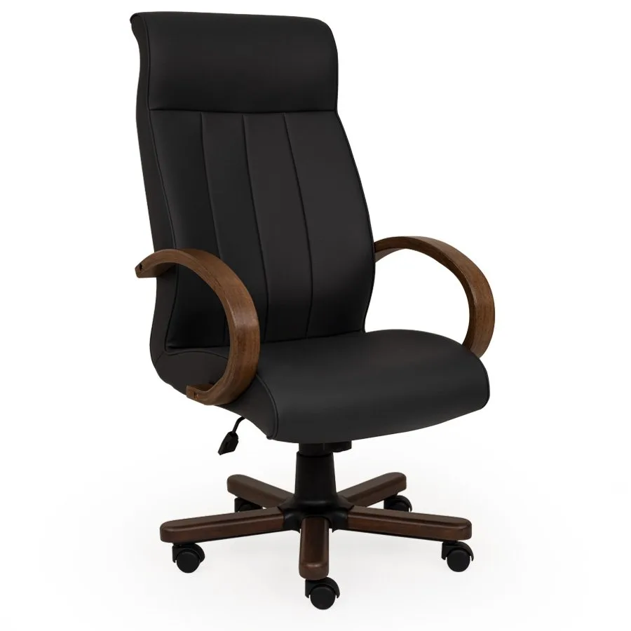 Safir Executive Chairs with Wooden Base