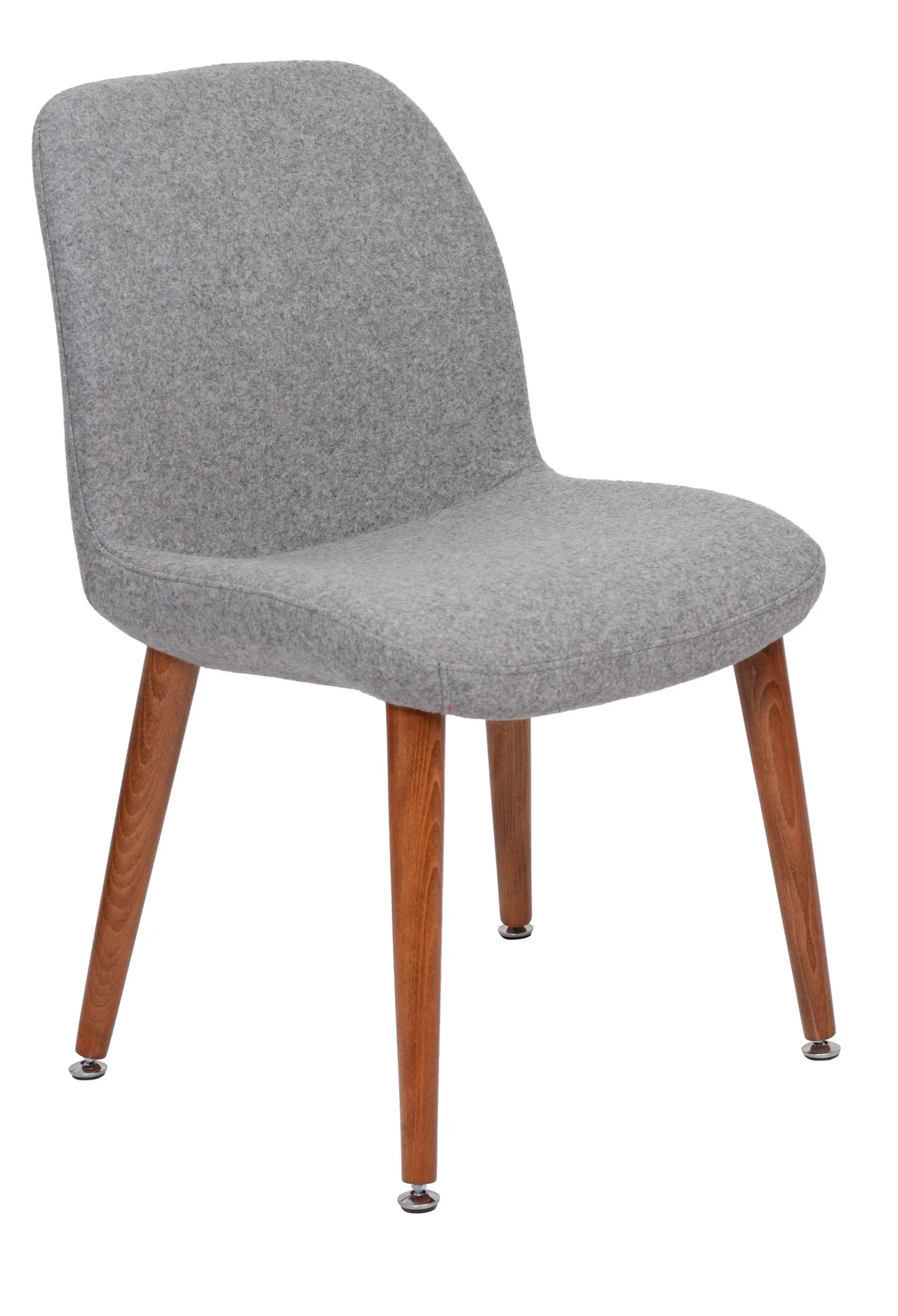 Sedef Chairs with Wooden Base