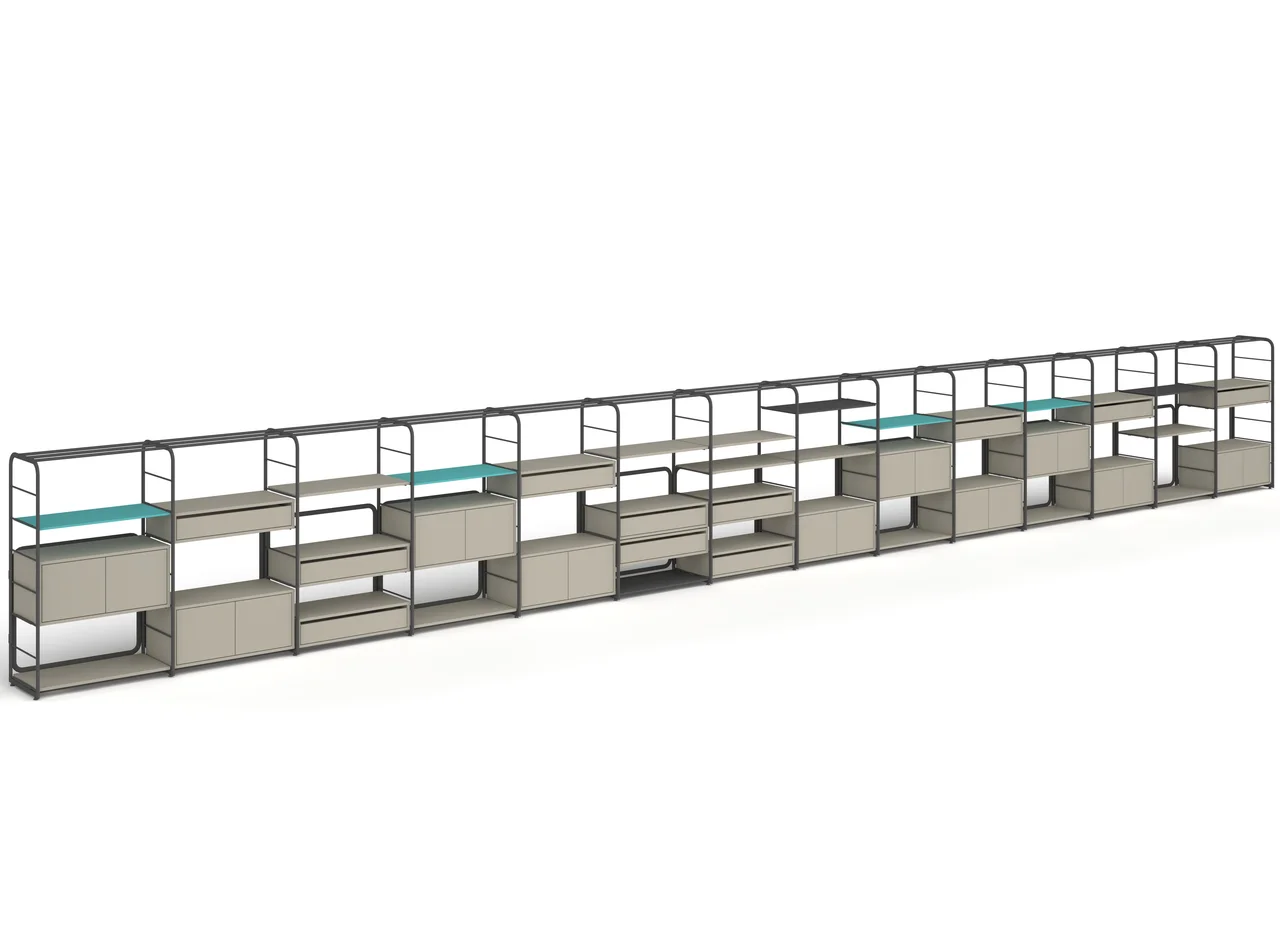 Bibliotecă Modulară de Dimensiune Medie