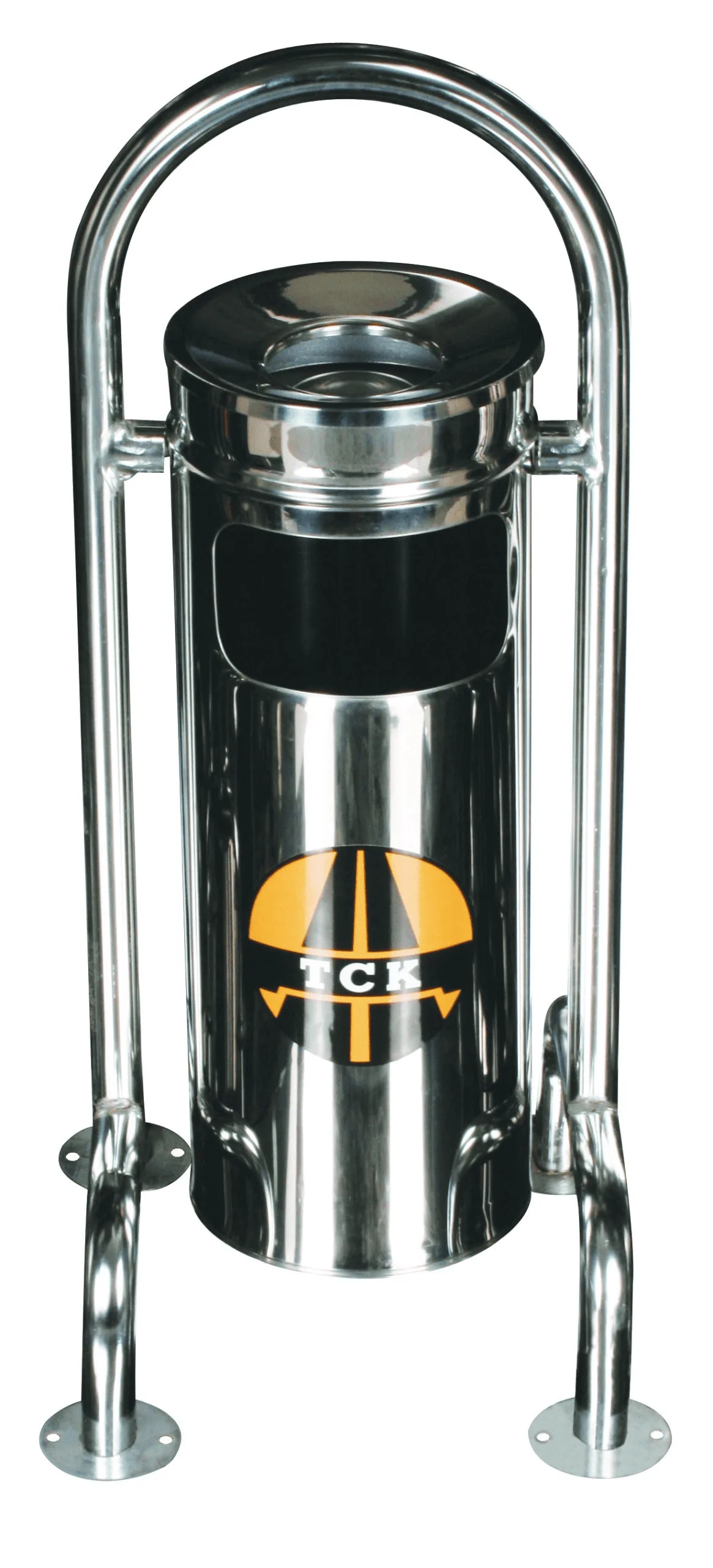 Small Four-Leg Outdoor Waste Bin