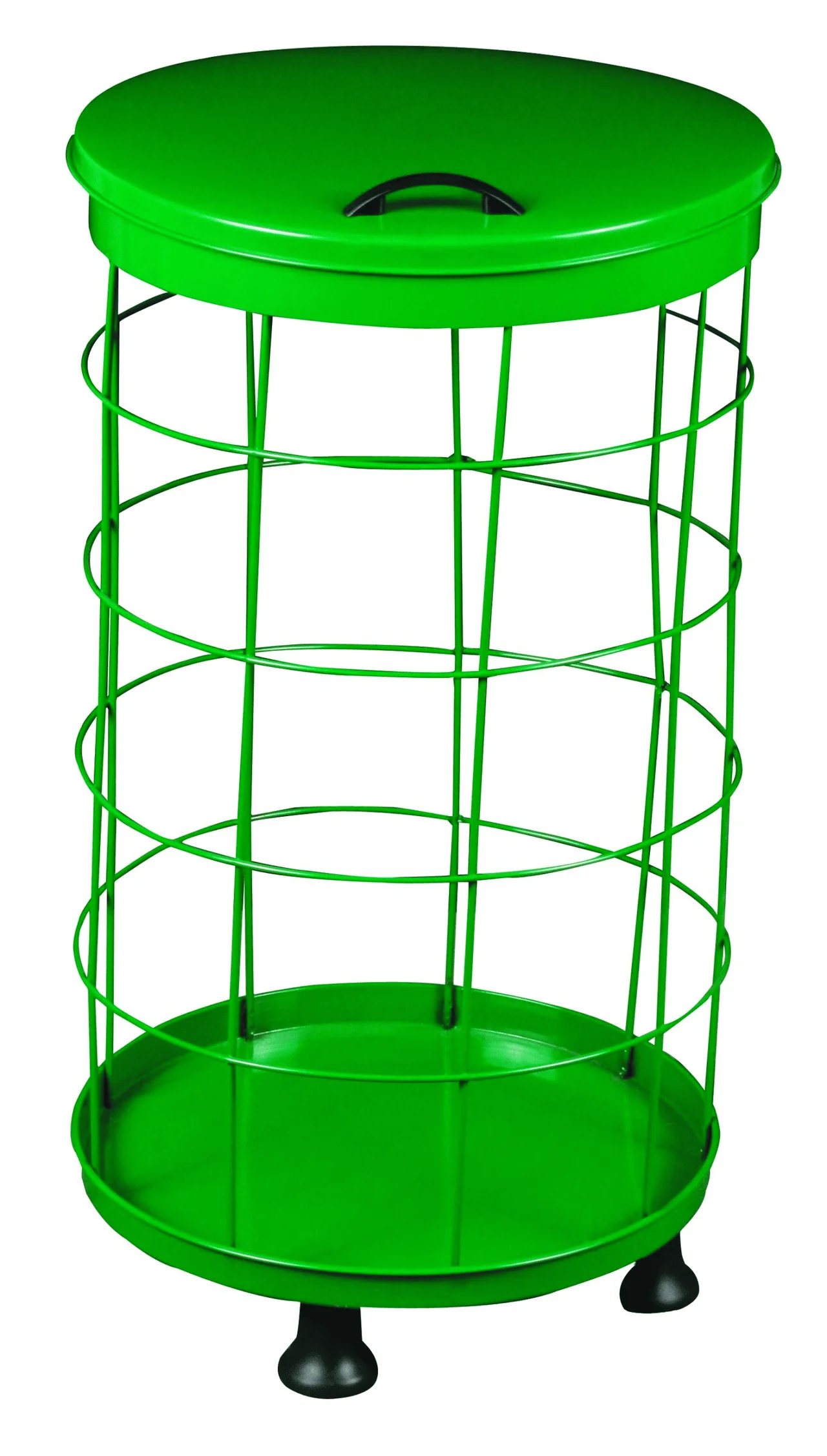 Basket-Type Outdoor Waste Bin