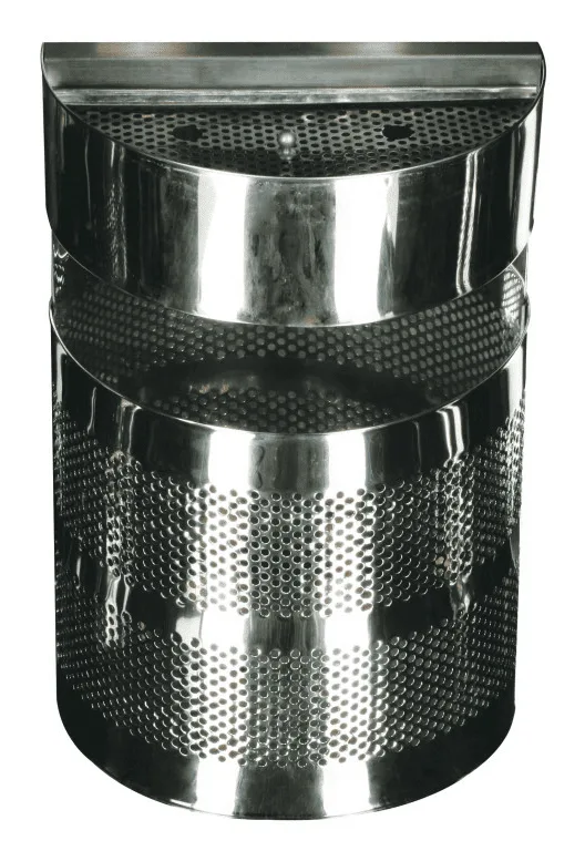 Coș de Gunoi Inox cu Scrumieră Tip D