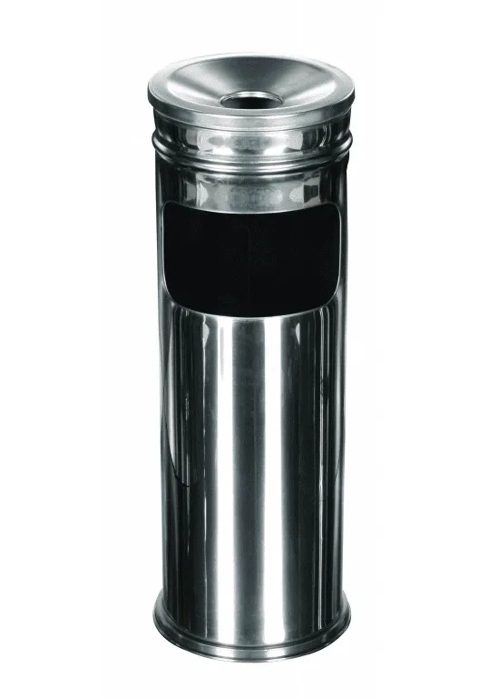No. 4 Column Ashtray – Stainless Steel