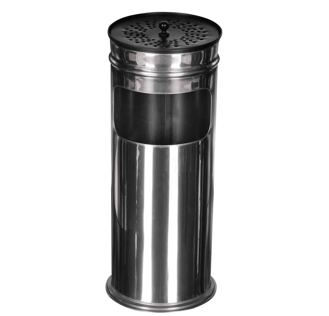 No. 3 Column Ashtray – Stainless Steel