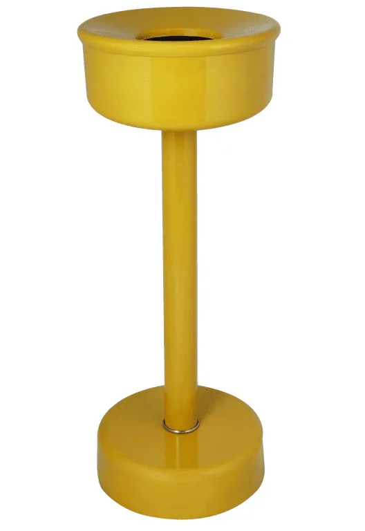 Swivel-Top Aluminum Ashtray Stand