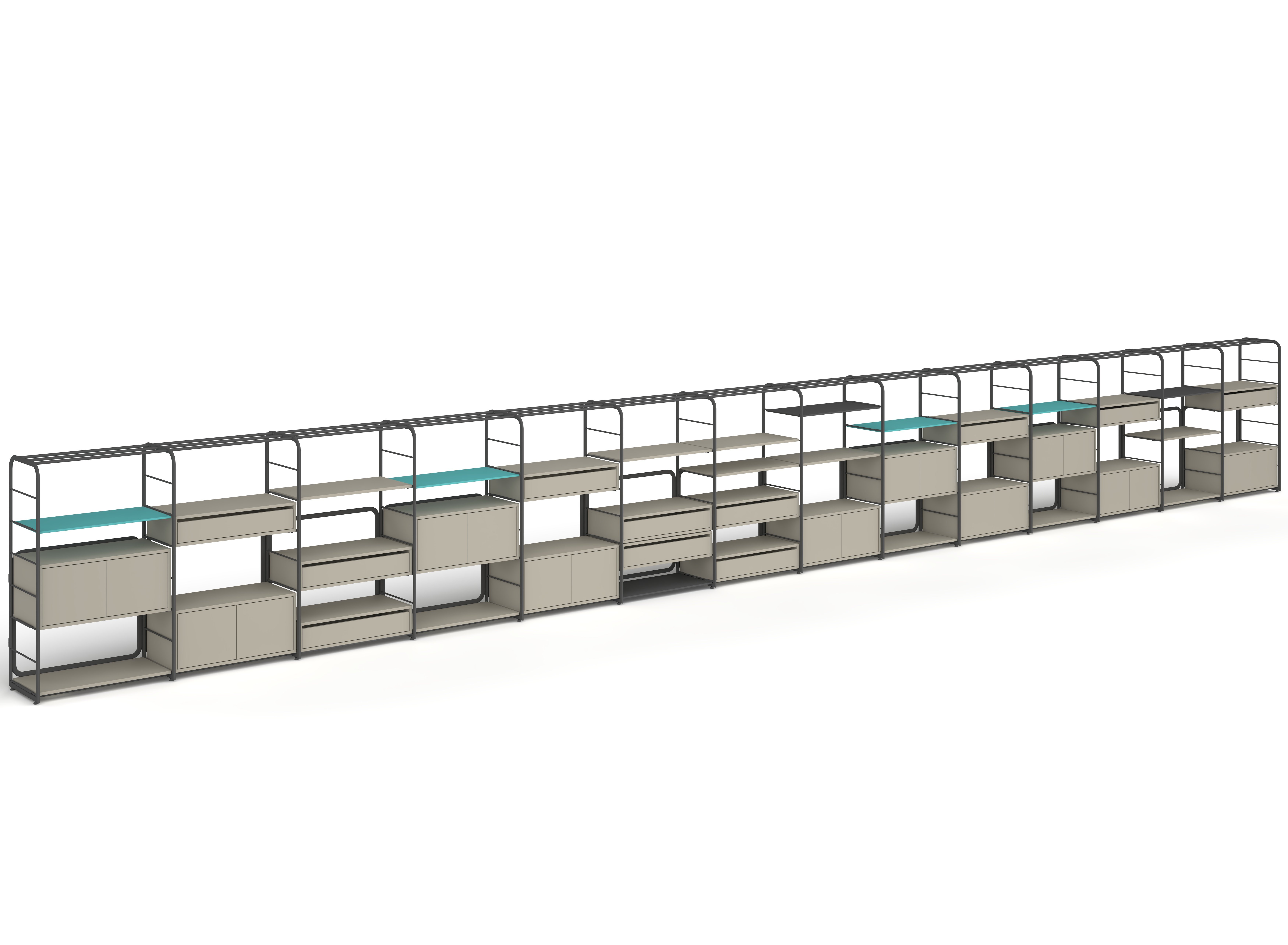 Çoklu Orta Boy Kitaplık